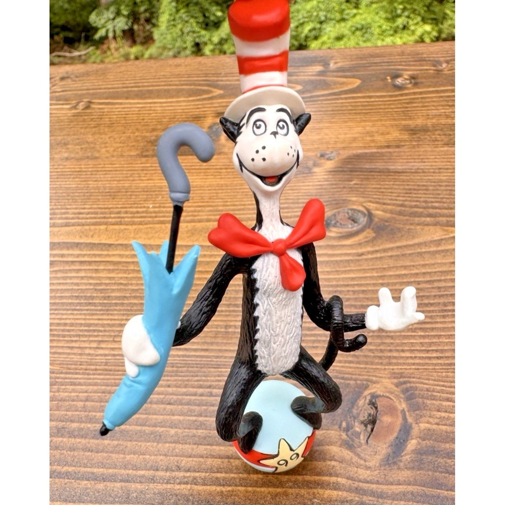 Hallmark 1999 Cat In The Hat Dr Seuss Books Series #1 Ornament QXI6457 Box-READ!